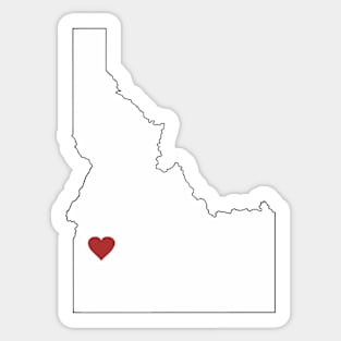 Idaho Loves Nampa/Caldwell/Meridian/Boise/Eagle Sticker